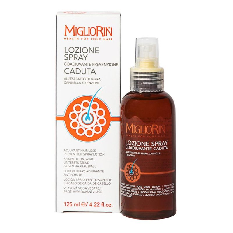 Migliorin Lozione Spray anti caduta capelli 125 ml Migliorin Lozione Spray anti caduta capelli 125 ml
