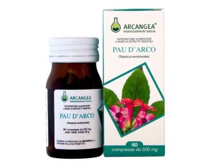 Pau Darco Integratore Alimentare – The Pau Darco in Capsule 500 Milligrammi, Confezione da 60 Capsule