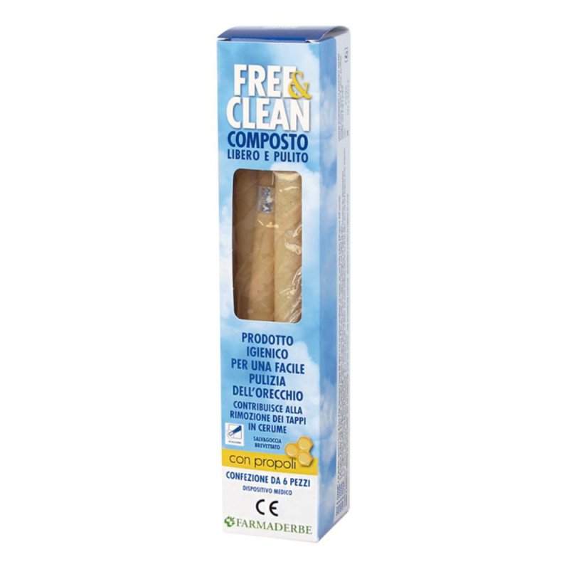 FREE&CLEAN CONI ORECCHIO 6PZ FREE&CLEAN CONI ORECCHIO 6PZ