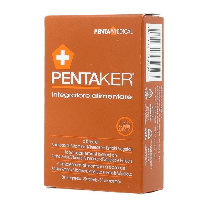 Pentamedical Bellezza e Salute Unghie Pentaker Integratore 30 Compresse Pentamedical Bellezza e Salute Unghie Pentaker Integratore 30 Compresse