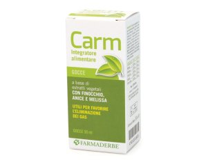 Farmaderbe Carm Gocce Integratore Alimentare per l'Intestino 50 ml