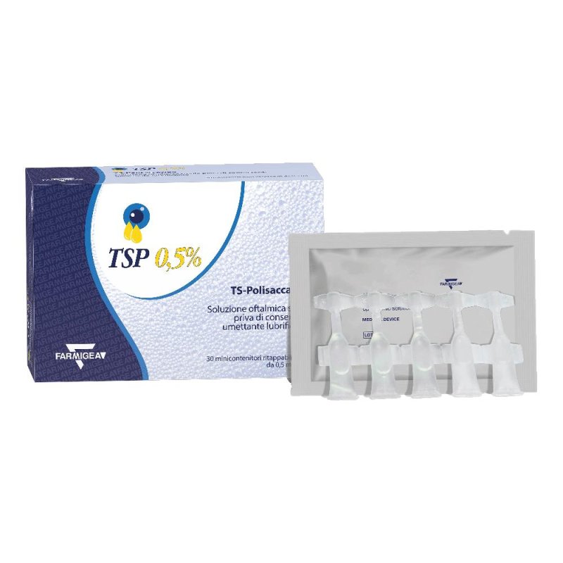 Farmigea Soluzione Oftalmica Tsp 0,5% Ts Polisaccaride Flacone 10 Ml Farmigea Soluzione Oftalmica Tsp 0,5% Ts Polisaccaride Flacone 10 Ml