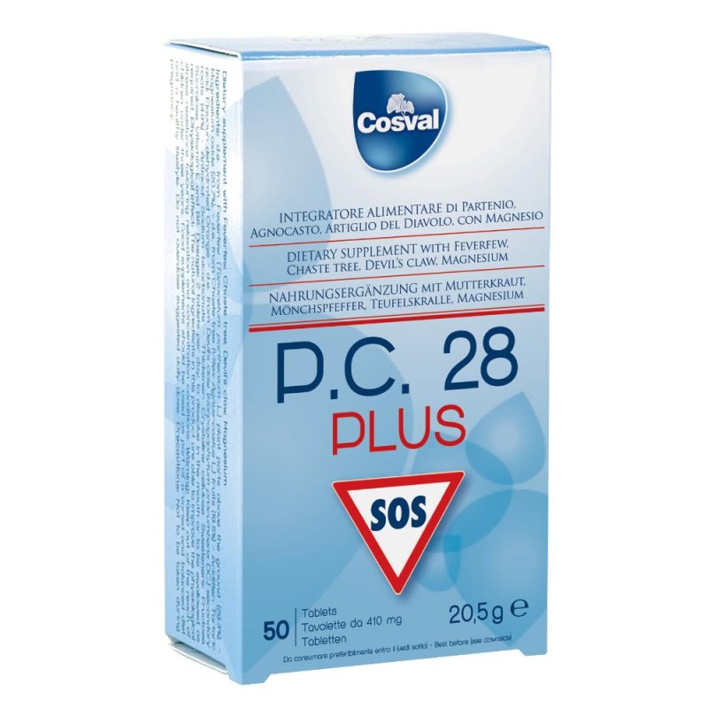 PC 28 Plus integratore contro lo stress 50 tavolette PC 28 Plus integratore contro lo stress 50 tavolette