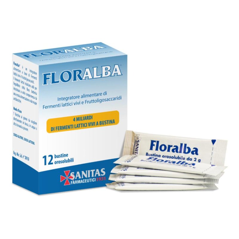 Sanitas Lab.chimico Farm. Floralba 12 Bustine Sanitas Lab.chimico Farm. Floralba 12 Bustine