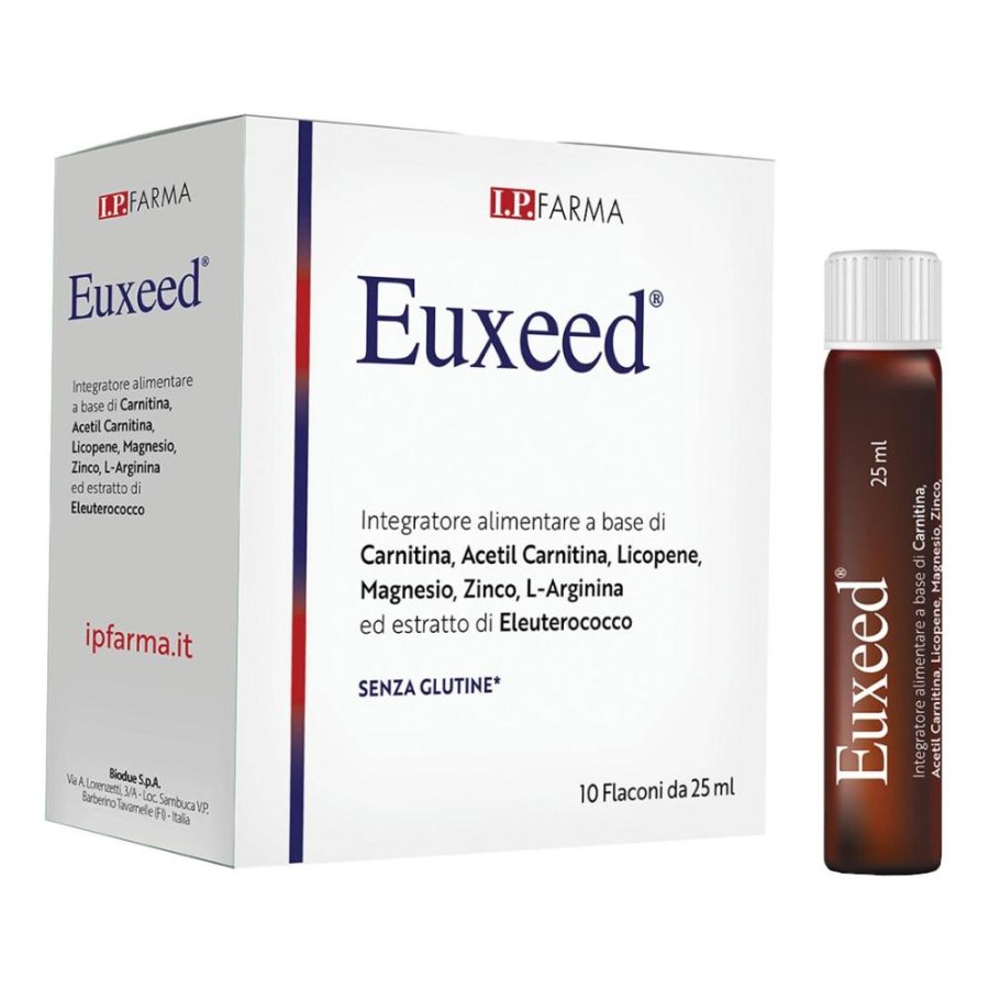 IP Farma Euxeed Integratore Alimentare 10 Flaconcini IP Farma Euxeed Integratore Alimentare 10 Flaconcini