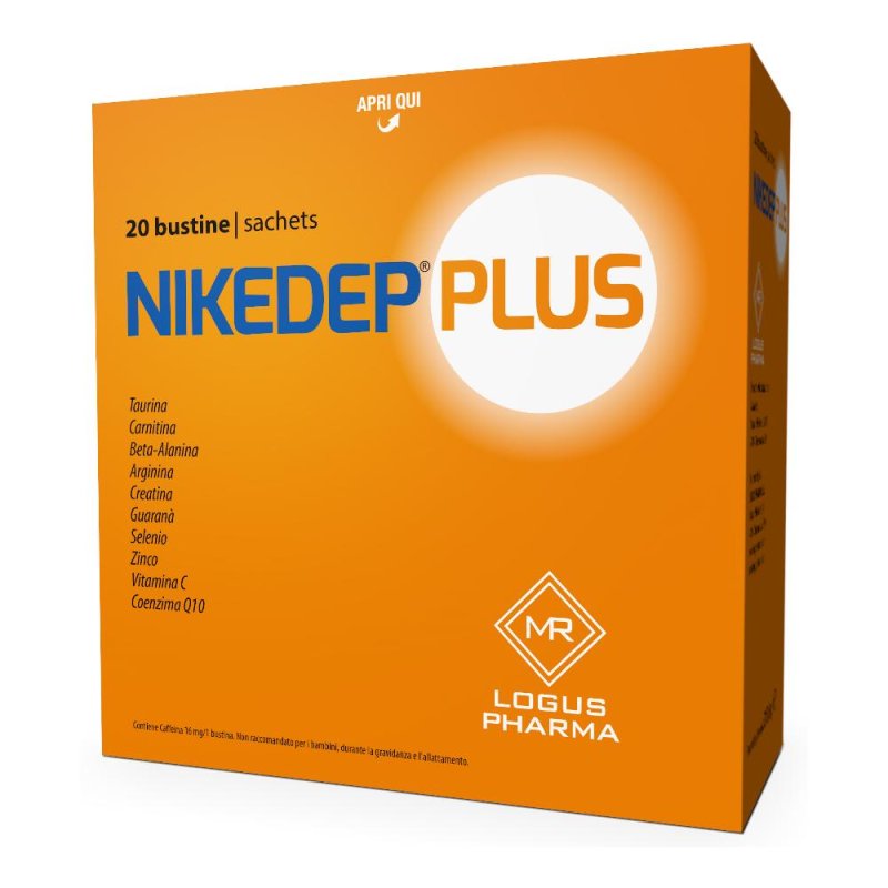 Logus Pharma Nikedep Plus 20 Bustine Logus Pharma Nikedep Plus 20 Bustine