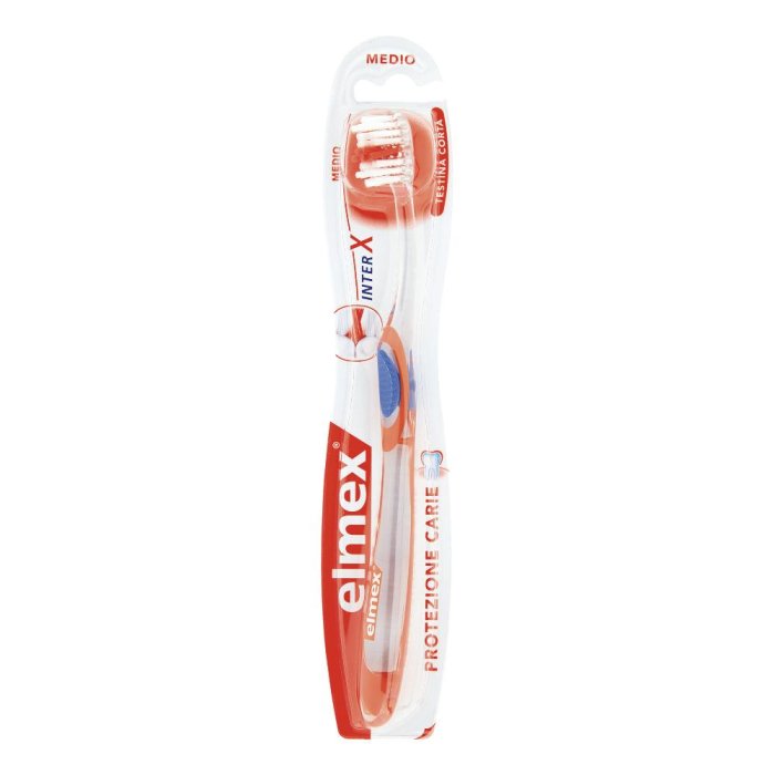 elmex Igiene Dentale Quotidiana Carie Spazzolino Medio Testina Corta elmex Igiene Dentale Quotidiana Carie Spazzolino Medio Testina Corta