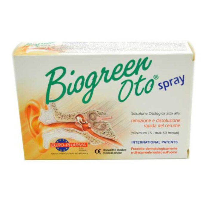 Euro-pharma Biogreen Oto Spray Ast 13ml