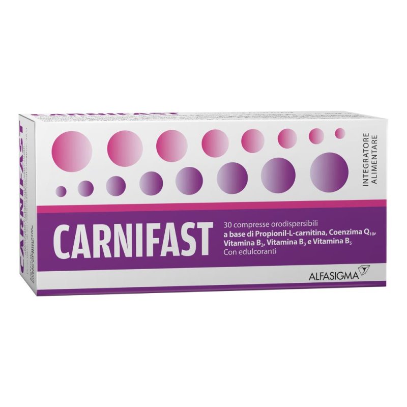 Alfasigma SigmaTau Benessere ed Energia CarniFast Integratore 30 Compresse Alfasigma SigmaTau Benessere ed Energia CarniFast Integratore 30 Compresse