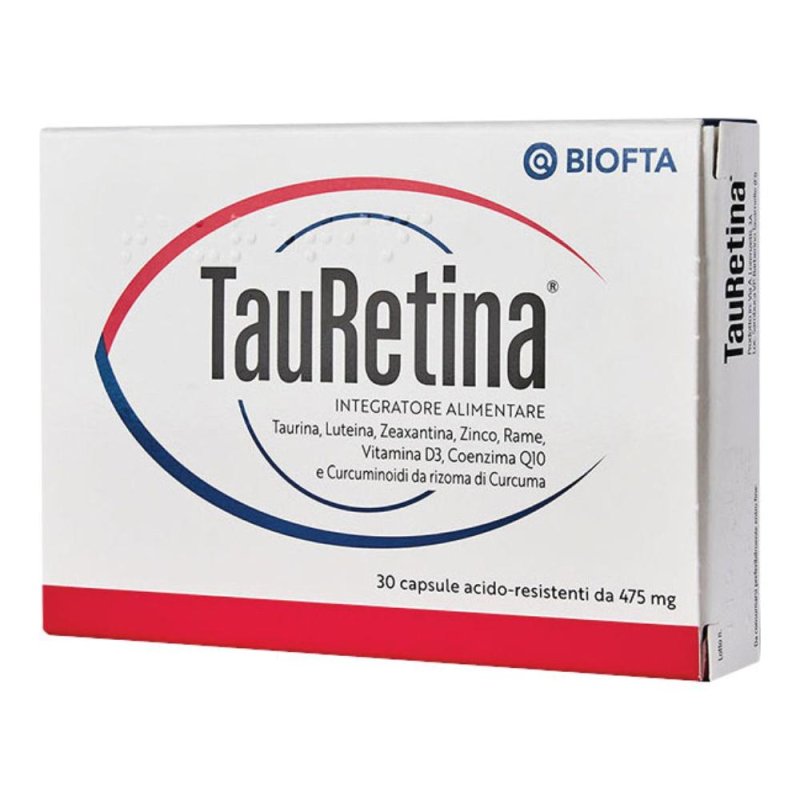 Tauretina Integratore Alimentare Vista 30 Capsule Tauretina Integratore Alimentare Vista 30 Capsule