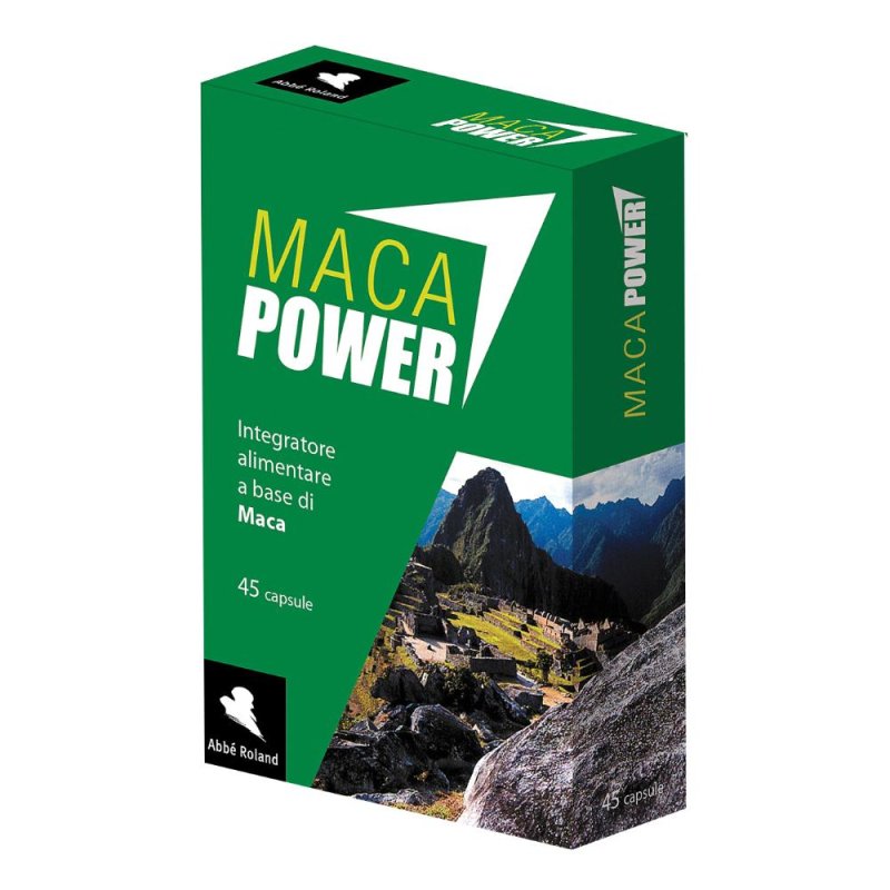 Abb&egrave; Roland Maca Power Integratore Alimentare 45 Capsule