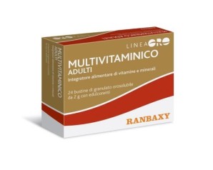 Ranbaxy Italia Oro Ranbaxy Multivitaminico Adulti 24 Bustine X 2 G