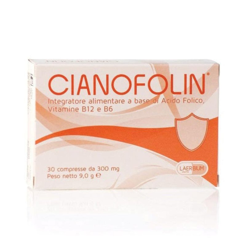 Laerbium Pharma Cianofolin Integratore Alimentare 30 Compresse Laerbium Pharma Cianofolin Integratore Alimentare 30 Compresse