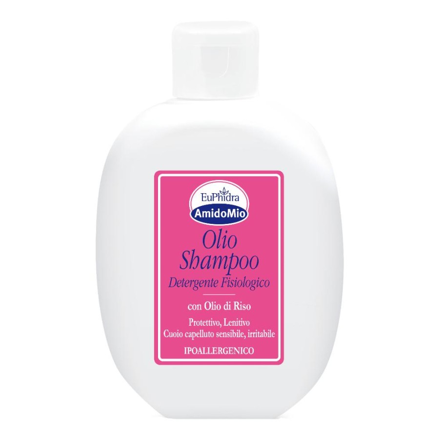 EuPhidra AmidoMio Olio Shampoo Detergente Fisiologico Pelli Sensib 200 ml