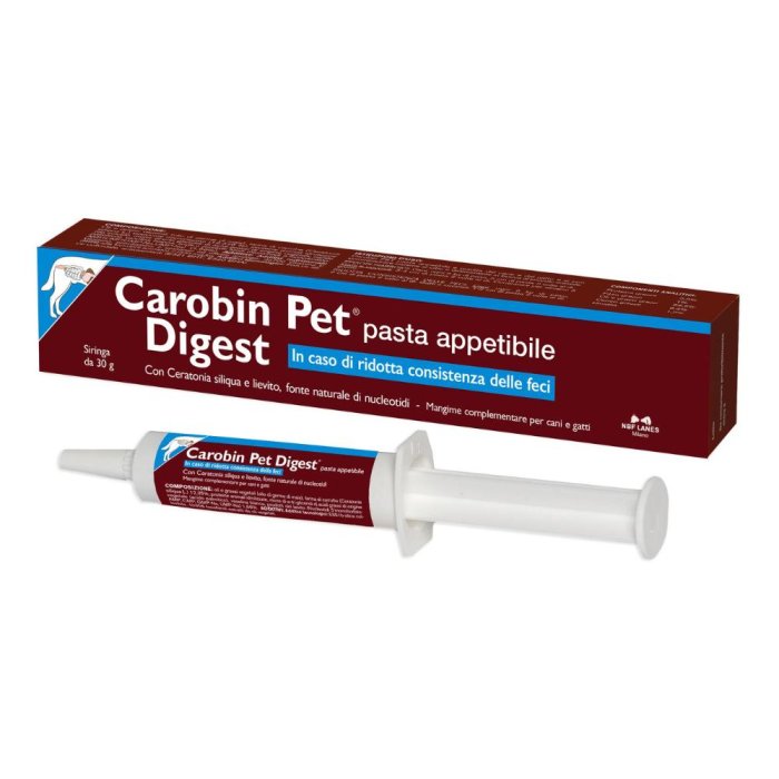 N.B.F. Lanes Animali Domestici Carobin Pet Pasta Cani e Gatti 30 g N.B.F. Lanes Animali Domestici Carobin Pet Pasta Cani e Gatti 30 g