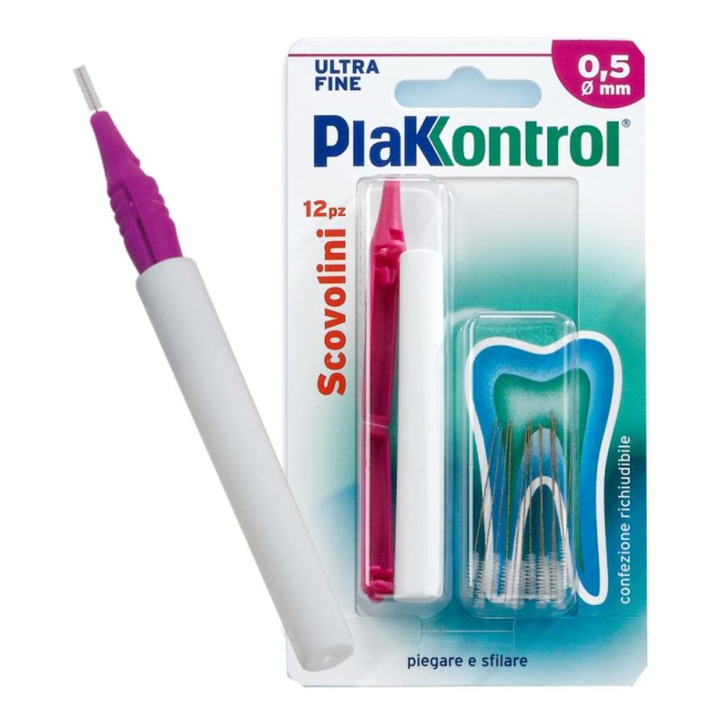 Plakkontrol  Igiene Interdentale Quotidiana 10 Scovolini no Manico 0,5 mm