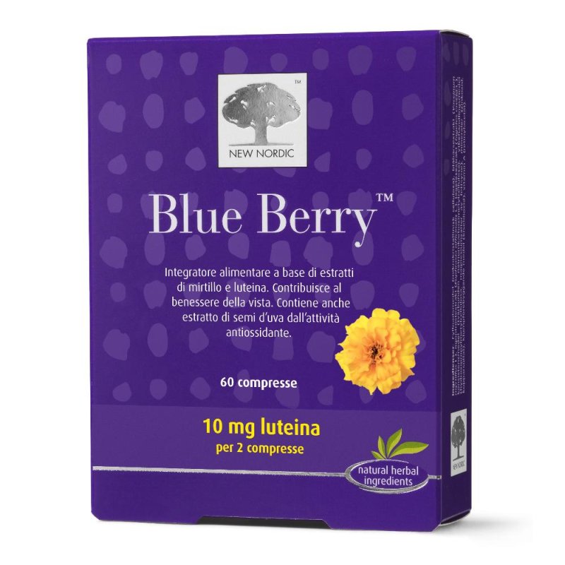 New Nordic Blue Berry 120 Compresse