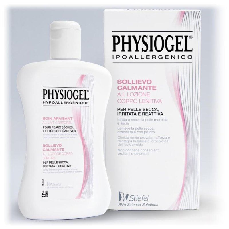 Physiogel Sollievo Calmante A.I. Lozione Lenitiva Corpo Pelle Secca 200 ml