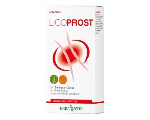 Erba Vita  Benessere Uomo Licoprost Integratore Alimentare 60 Capsule