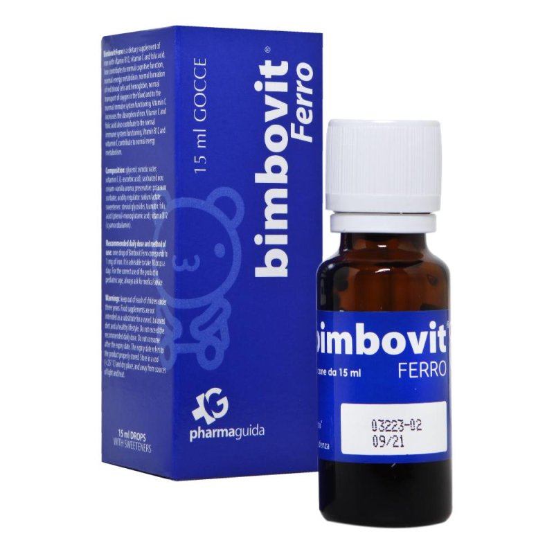 Pharmaguida Bimbovit Ferro Gocce 15 Ml Pharmaguida Bimbovit Ferro Gocce 15 Ml