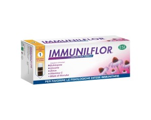 Esi  Difese Immunitarie ImmunilFlor Integratore Alimentare 12 Flaconcini