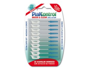 PLAKKONTROL BRUSH&CLEAN 40PZ