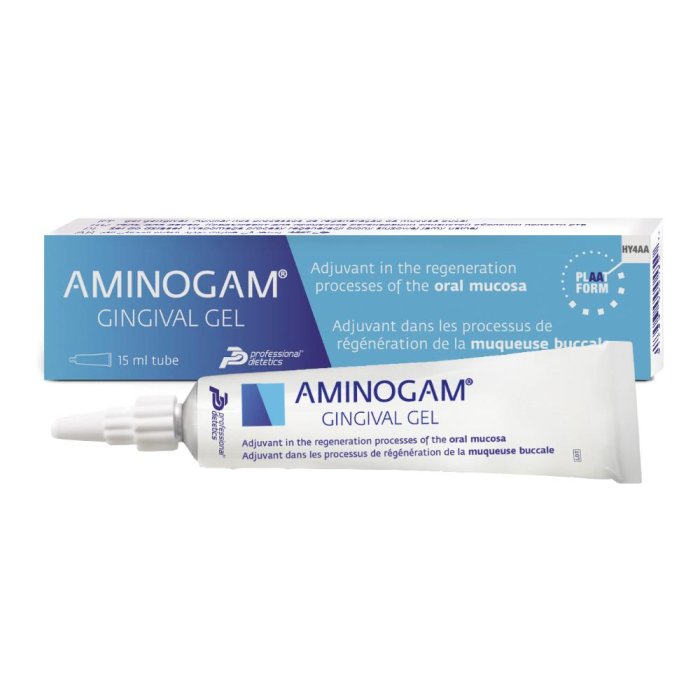 Aminogam Gel Riparazione Tessuti Orogengivali, 15ml Aminogam Gel Riparazione Tessuti Orogengivali, 15ml