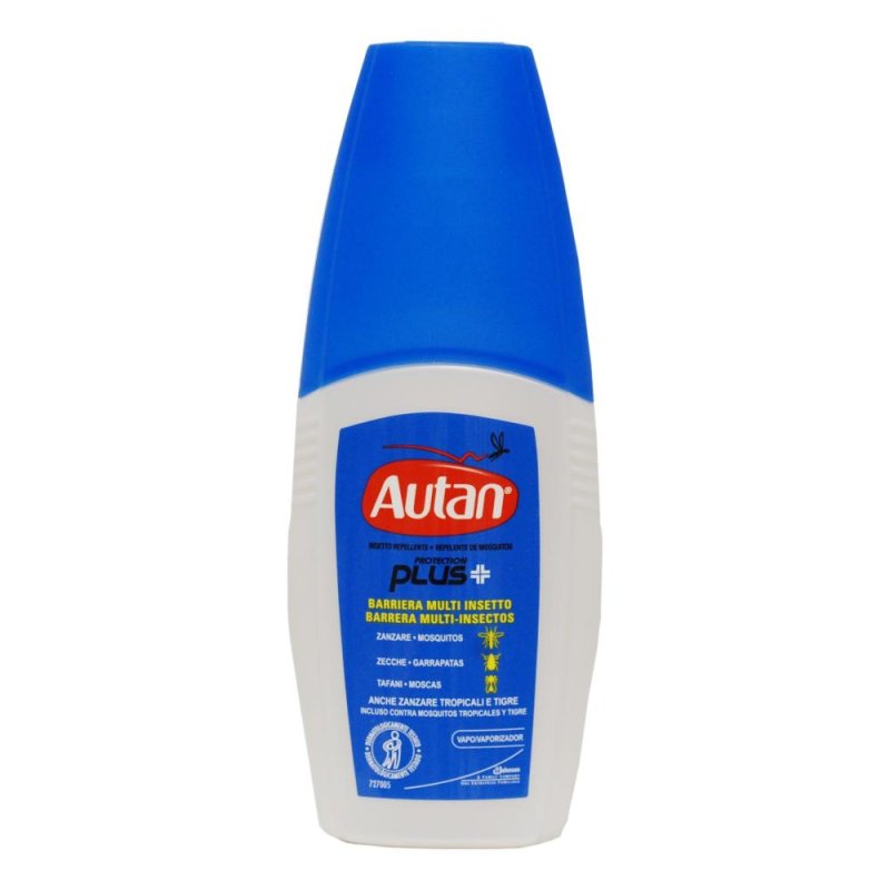 Autan Protection Plus spray anti-zanzare lunga durata - flacone da 100 ml Autan Protection Plus spray anti-zanzare lunga durata - flacone da 100 ml