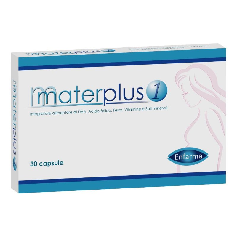 Enfarma  Gravidanza materplus1 DHA250 Integratore Alimentare 30 Capsule