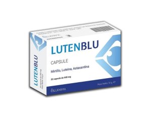 Lutenblu integratore per microcircolo e vista 20 capsule