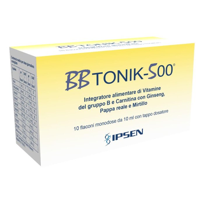 Akkadeas Pharma Bbtonik 500 10 Flaconcini 10 Ml Akkadeas Pharma Bbtonik 500 10 Flaconcini 10 Ml