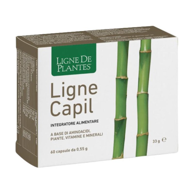 Ligne Capil Integratore per Capelli e Unghie – 60 Capsule Rinforzanti Anticaduta Ligne Capil Integratore per Capelli e Unghie – 60 Capsule Rinforzanti Anticaduta