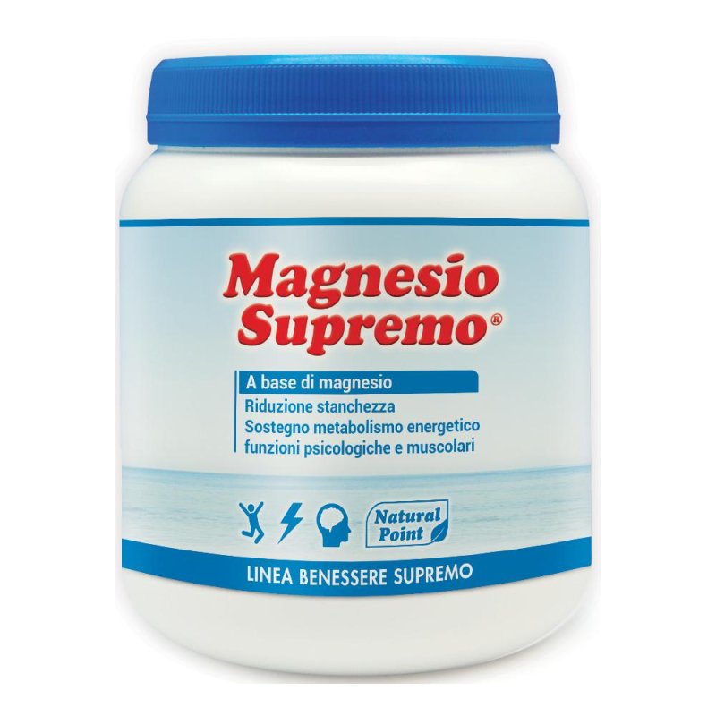 Magnesio Supremo Integratore contro stanchezza e affaticamento 300 g Magnesio Supremo Integratore contro stanchezza e affaticamento 300 g