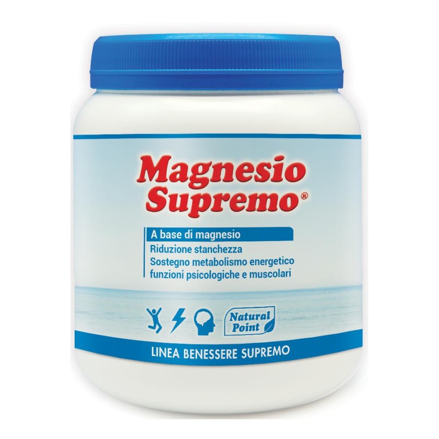 Magnesio Supremo Integratore alimentare 300 g a base di Magnesio