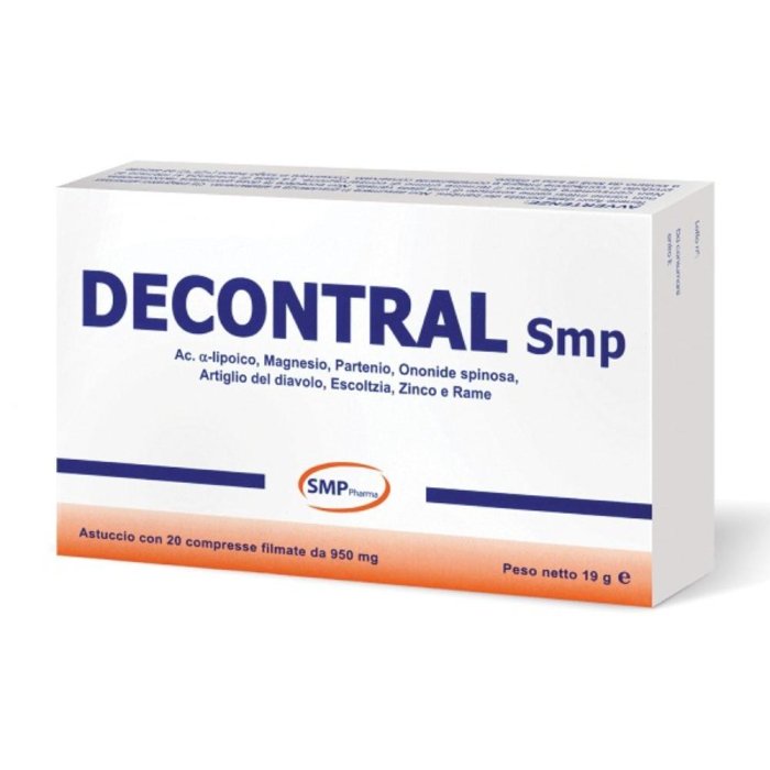 SMP Pharma Decontral Integratore Alimentare 20 Compresse