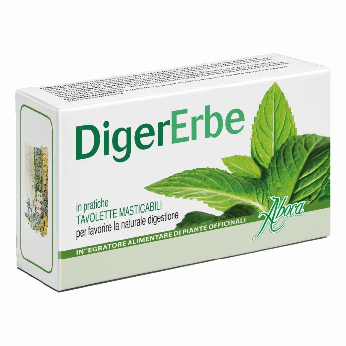 Aboca Digererbe Integratore Alimentare 30 Tavolette Aboca Digererbe Integratore Alimentare 30 Tavolette