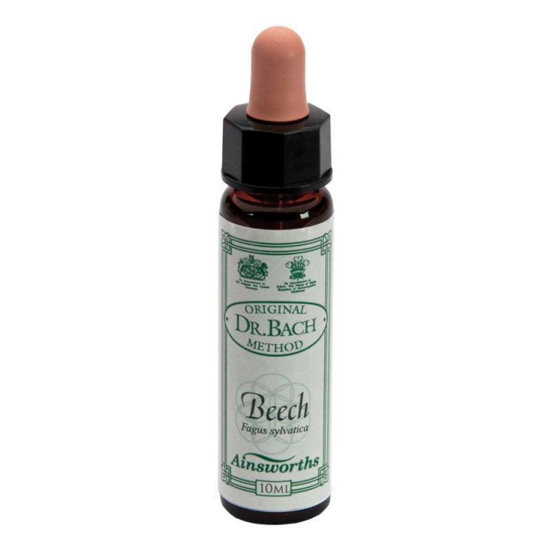 Ainsworths Beech 10 ml fiore di Bach per intolleranza e critica