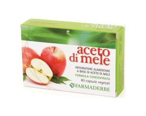 Farmaderbe Aceto Mele Integratore Alimentare 60 Capsule