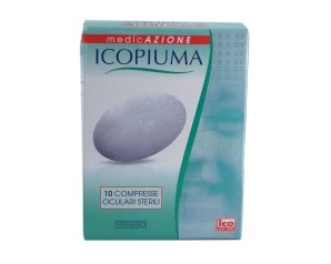 Desa Pharma Icopiuma Garza Compressa Oculare Di Cotone 10 Pezzi