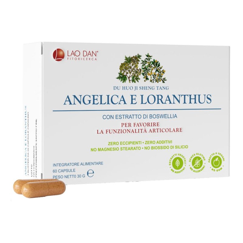 ANGELICA LORANTH.60 Cpr BLIS ANGELICA LORANTH.60 Cpr BLIS