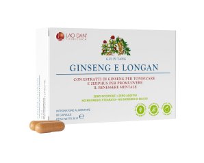Ginseng e Longan - Integratore Alimentare - 60 Compresse