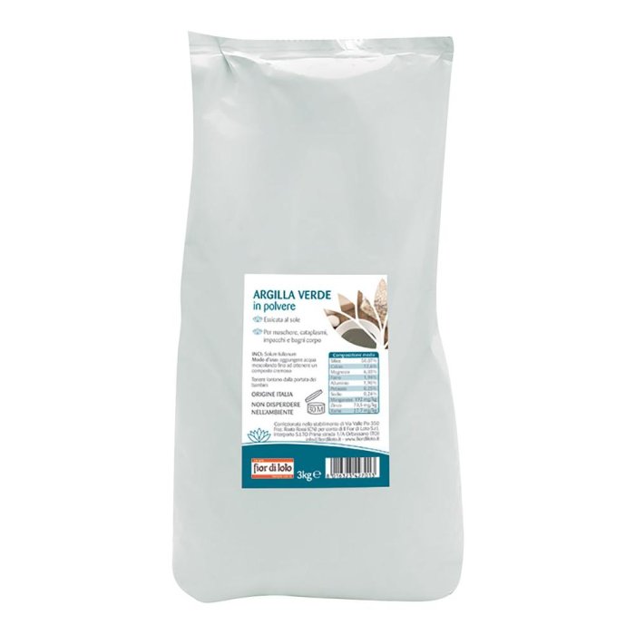 Argilla polvere essic sole 3 kg Argilla polvere essic sole 3 kg