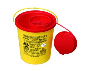 Safety Contenitore Raccolta Aghi Usati 1 Pezzo