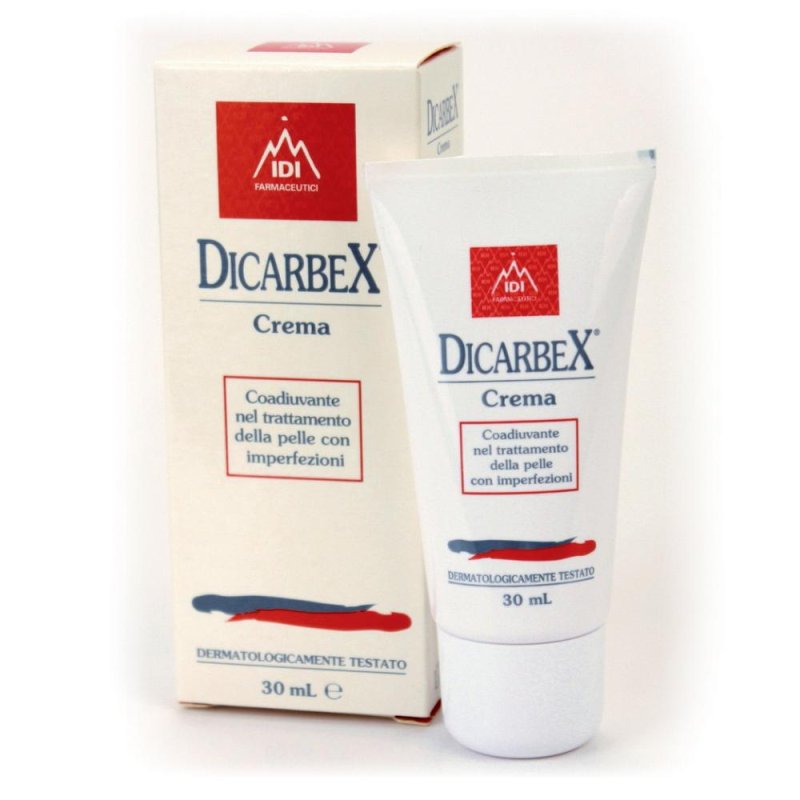 IDI Farmaceutici Cosmetica DicarbeX Crema Purificante Riequilibrante 30 ml IDI Farmaceutici Cosmetica DicarbeX Crema Purificante Riequilibrante 30 ml