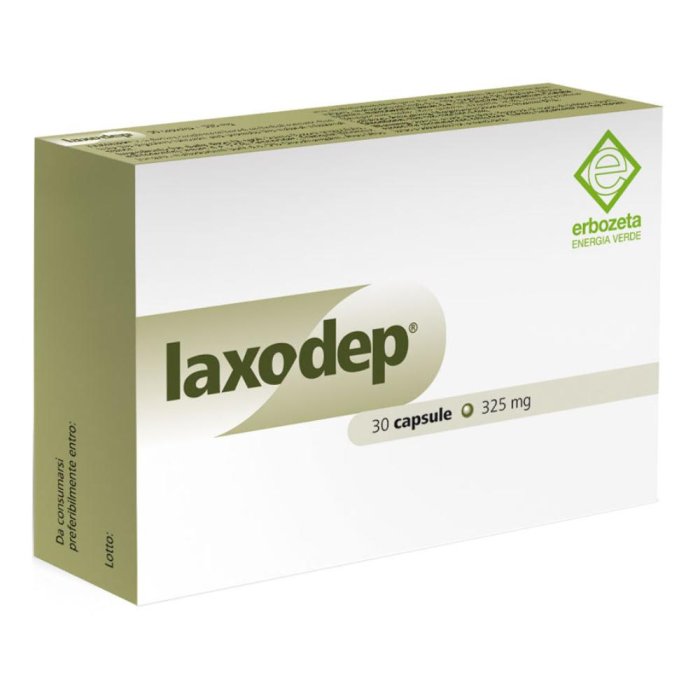 Erbozeta  Intestino Sano Laxodep Integratore Alimentare 30 Capsule