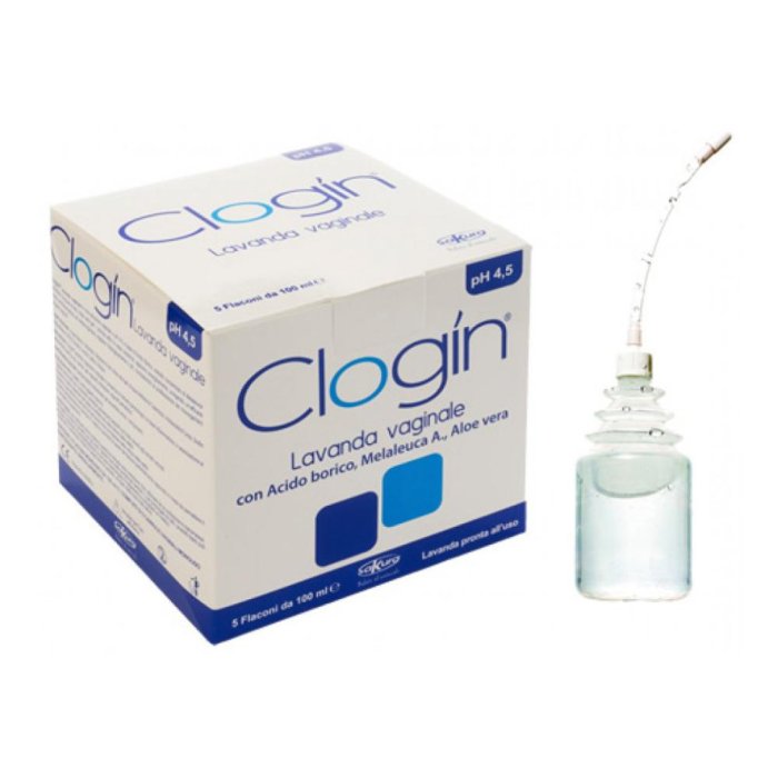 Clogin Lavanda Vaginale 5 Flaconi Da 100 Ml + 5 Cannule Vaginali Monouso Clogin Lavanda Vaginale 5 Flaconi Da 100 Ml + 5 Cannule Vaginali Monouso