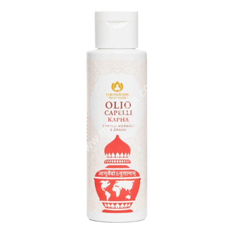 Olio capelli Kapha 100 ml - olio ayurvedico rinforzante per capelli Olio capelli Kapha 100 ml - olio ayurvedico rinforzante per capelli