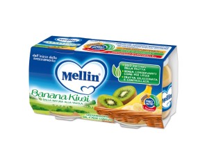 Mellin Omogeneizzato Banana Kiwi 100 G 2 Pezzi