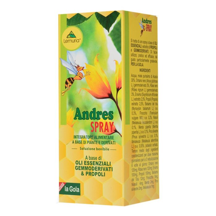 Andres spray 30 ml lemuria Andres spray 30 ml lemuria