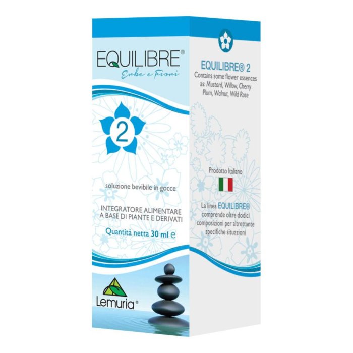 Equilibre 2 Gocce Orali 30 ml Integratore Naturale in Gocce per Benessere Emotivo ed Equilibrio Psicofisico Equilibre 2 Gocce Orali 30 ml Integratore Naturale in Gocce per Benessere Emotivo ed Equilibrio Psicofisico